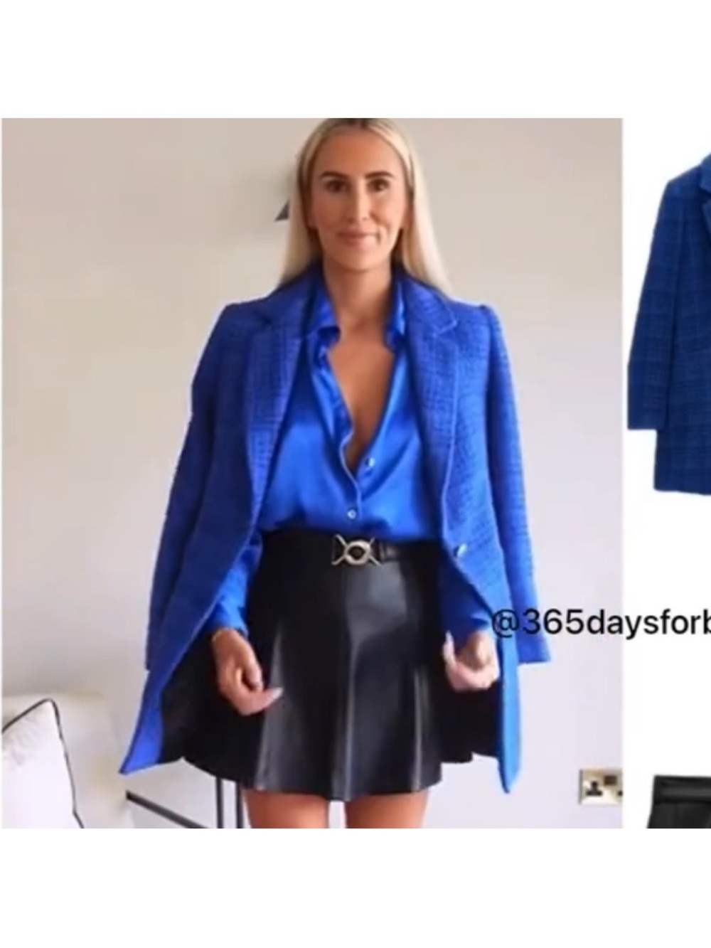 Zara long structured coat - Picture 5 of 9